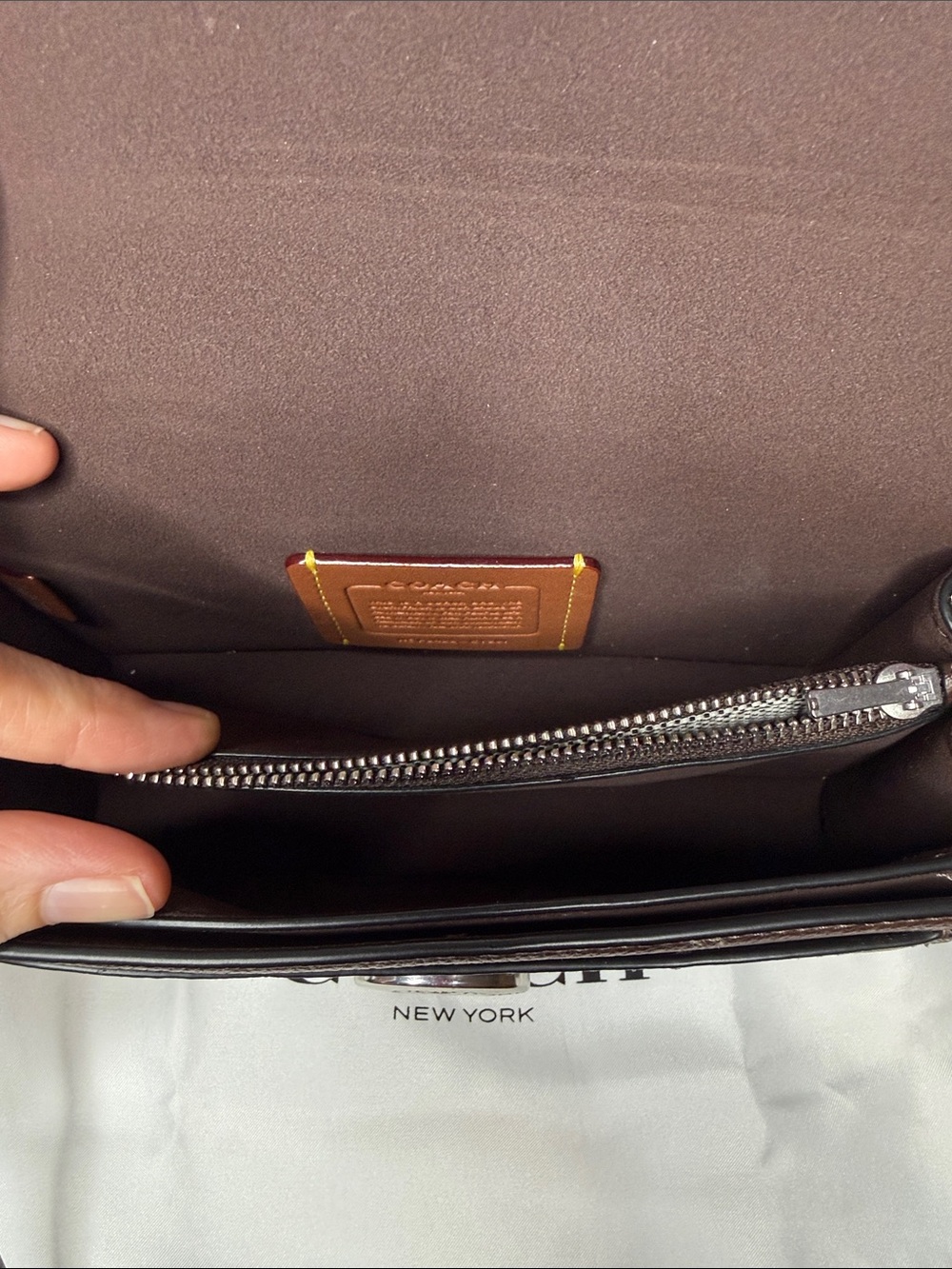 COACH TABBY 20 -Maple - Discontinued! - Picture 10 of 16